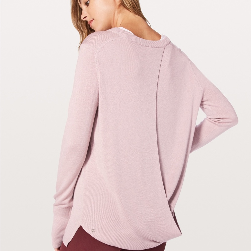Lululemon Bring it Backbend Yoga Sweater